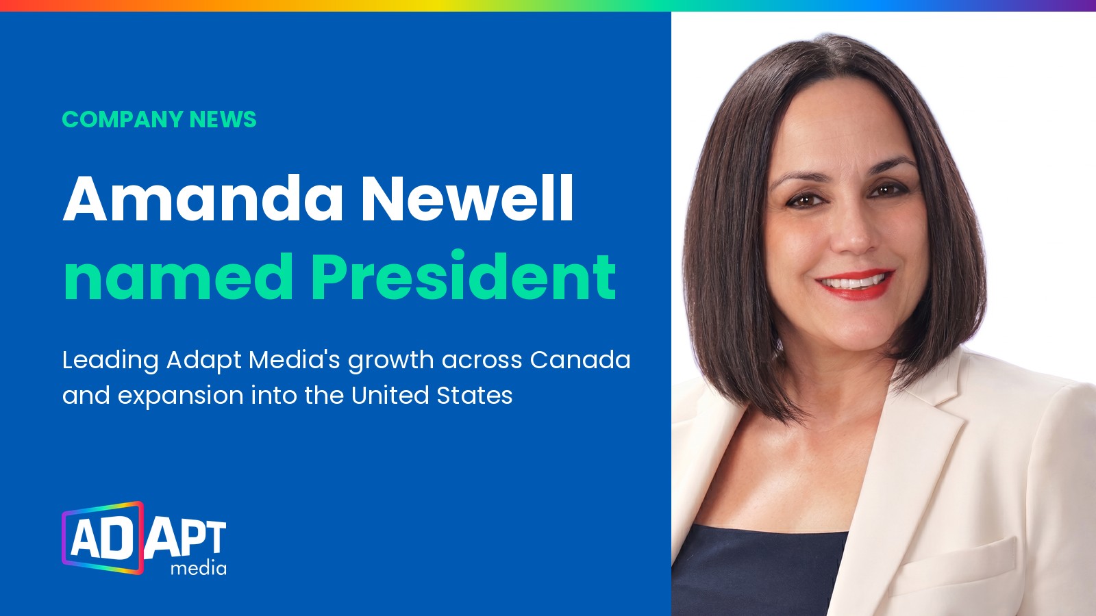 Amanda Newell, President of Adapt Media